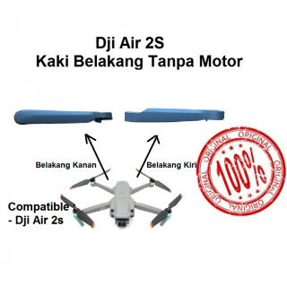 Dji Mavic Air 2S Kaki Belakang Tanpa Motor - Rear Arm Shell